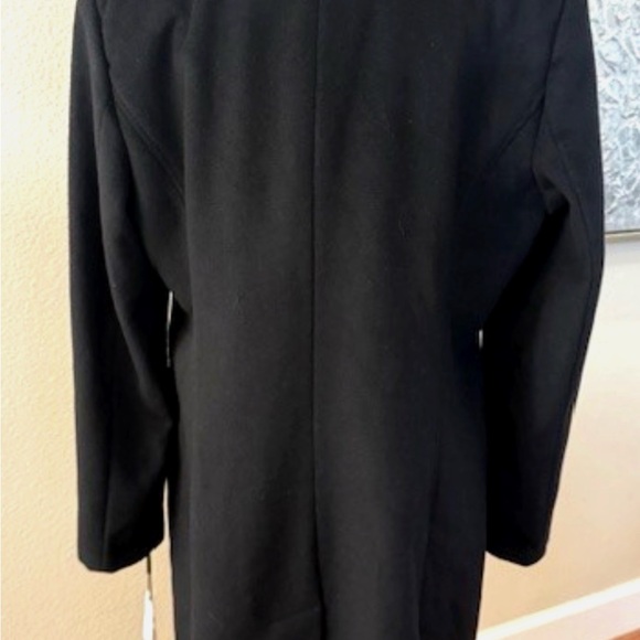 Calvin Klein Cashmere Wool Blend Coat - Picture 3 of 6
